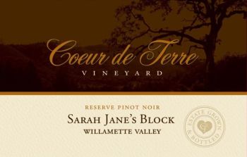 2011 Sarah Jane&#39;s Block Reserve Pinot Noir 