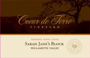 2021 Sarah Jane&#39;s Block Reserve Pinot Noir 