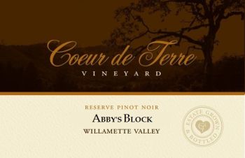 2019 Abby's Block Reserve Pinot Noir 