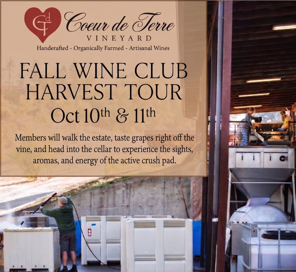Fall Wine Club Harvest Tour